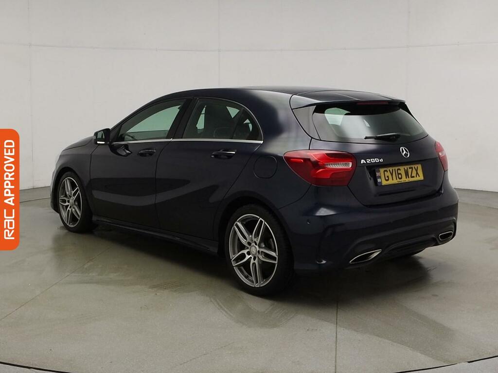 Mercedes-Benz A Class 2.1 A200d Amg Line Premium Plus Hatchback Di Blue #4