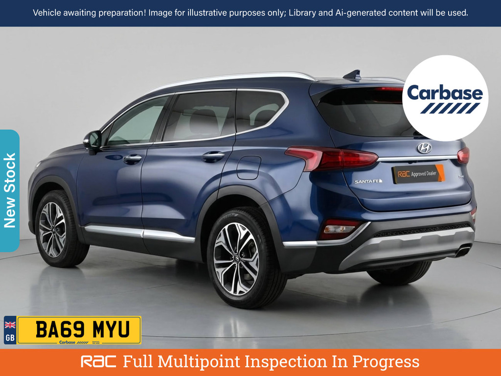 Hyundai Santa Fe 2.2 Crdi Premium Se Suv 4Wd Euro 6 Blue #2