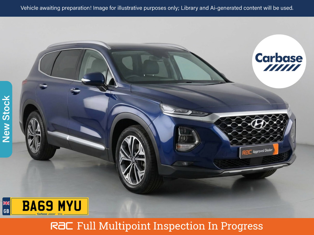 Hyundai Santa Fe 2.2 Crdi Premium Se Suv 4Wd Euro 6 Blue