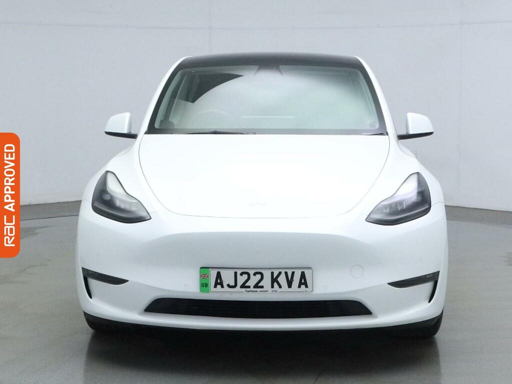 Tesla Model Y Dual Motor Long Range Suv 4Wde AJ22KVA White #6