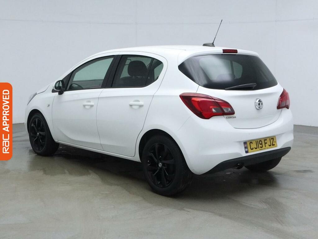 Vauxhall Corsa 1.4I Ecotec Griffin Hatchback Eu CJ19FJZ White #4
