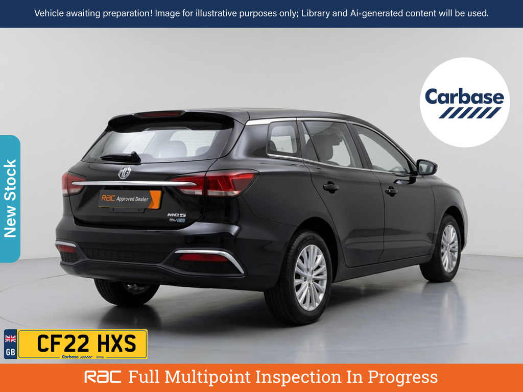 MG MG5 61.1Kwh Excite Long Range Estate CF22HXS Black #2
