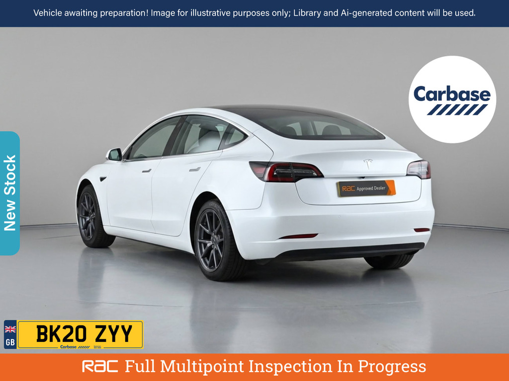 Tesla Model 3 Standard Range Plus Saloon Rwd BK20ZYY White #2