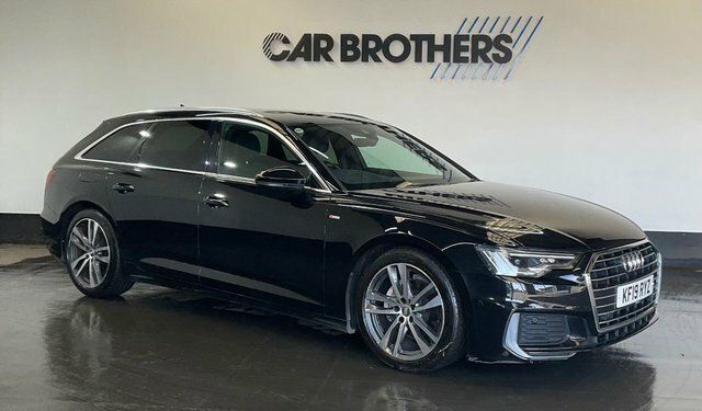 Audi A6 Avant 2.0 Tdi 40 S Line Estate S Tronic Euro KF19RYZ Black