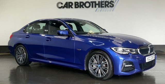 BMW 3 Series 2.0 330E 12Kwh M Sport Saloon Plug-in H Blue