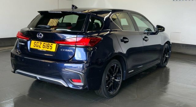 Lexus CT 1.8 200H Hatchback Hybrid E-cvt Euro 6 Blue #4