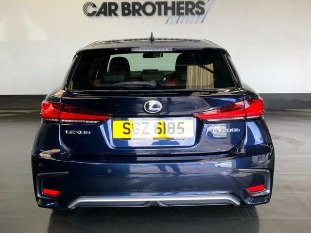 Lexus CT 1.8 200H Hatchback Hybrid E-cvt Euro 6 Blue #3