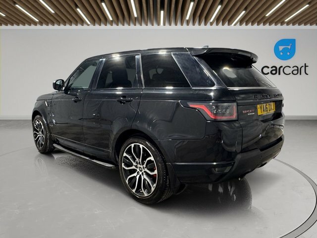 Land Rover Range Rover Sport Sd V6 Hse Suv YA16DXJ Black #5