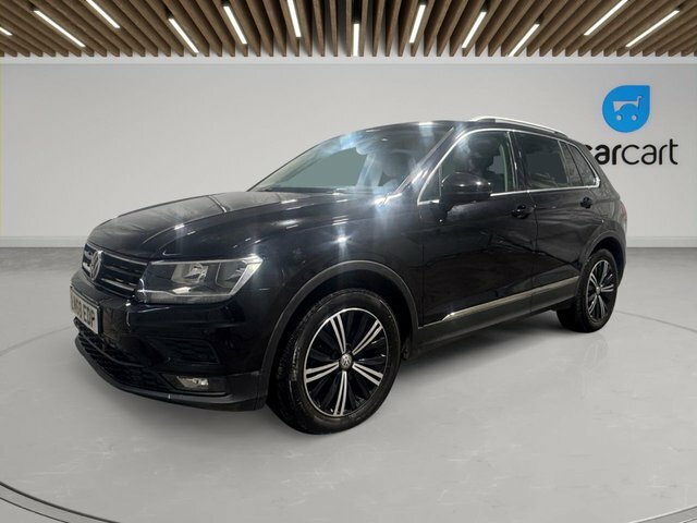Volkswagen Tiguan Tdi Se Navigation Suv LM68EDP Black #3