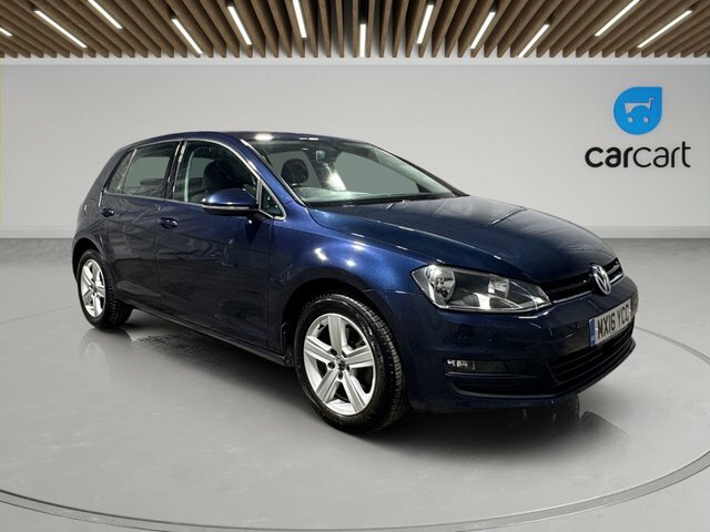 Volkswagen Golf Tdi Bluemotion Tech Match Blue
