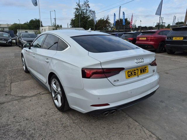 Audi A5 Tdi Ultra S Line White #3