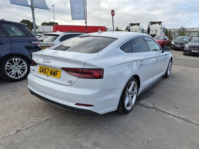 Audi A5 Tdi Ultra S Line White #4