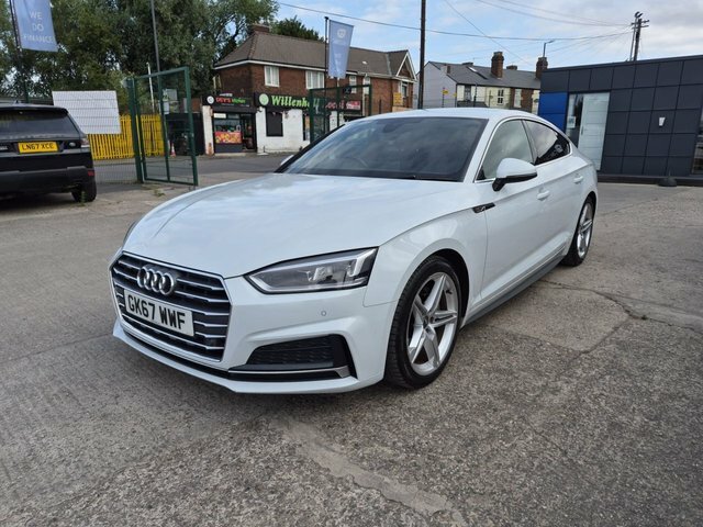 Audi A5 Tdi Ultra S Line White #2
