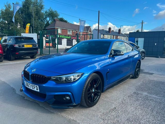 BMW 4 Series Gran Coupe 420I M Sport Coupe Blue #2