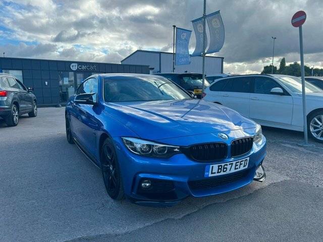 BMW 4 Series Gran Coupe 420I M Sport Coupe Blue