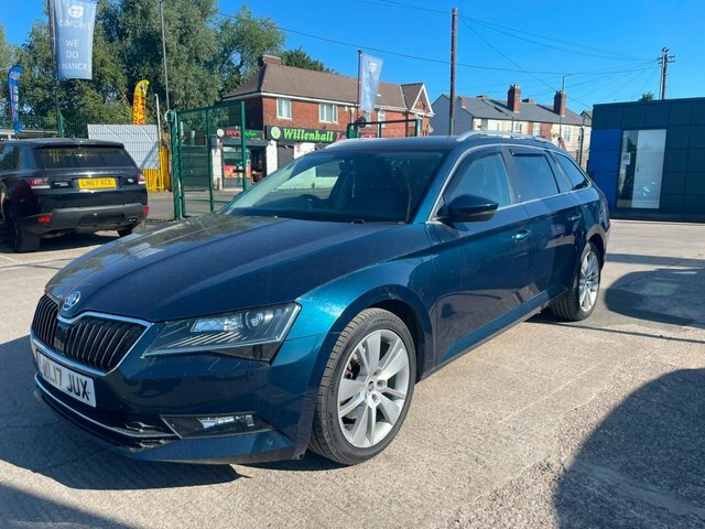 Skoda Superb Tdi Se L Executive Blue #2