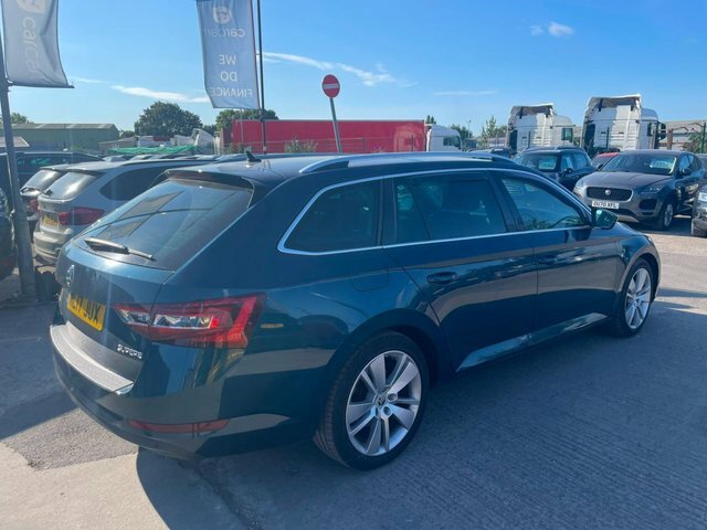 Skoda Superb Tdi Se L Executive Blue #4