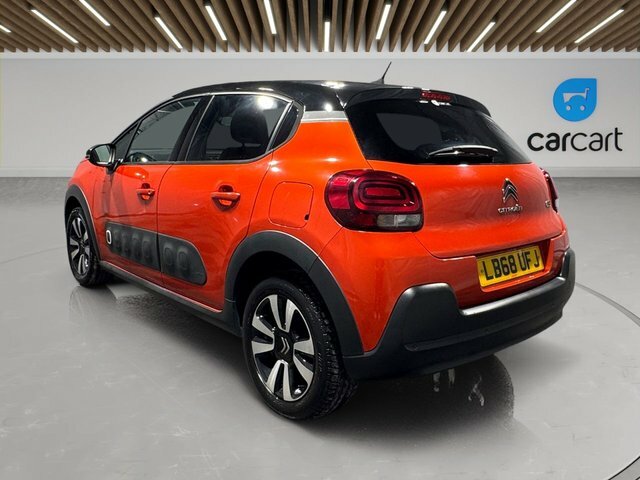 Citroen C3 Puretech Flair Hatchback Orange #5