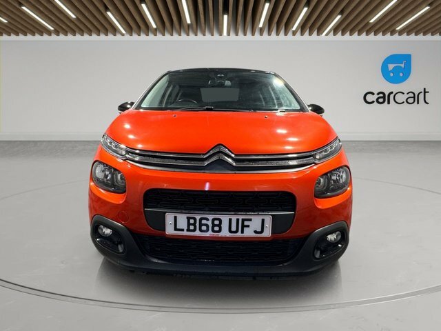 Citroen C3 Puretech Flair Hatchback Orange #2