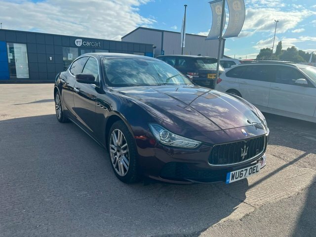 Maserati Ghibli V6 Saloon Red