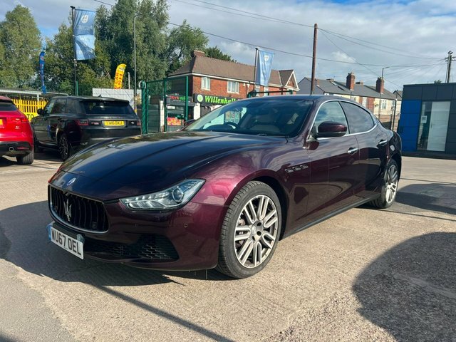 Maserati Ghibli V6 Saloon Red #2