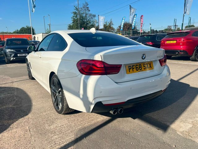 BMW 4 Series Gran Coupe 420D M Sport Coupe White #2