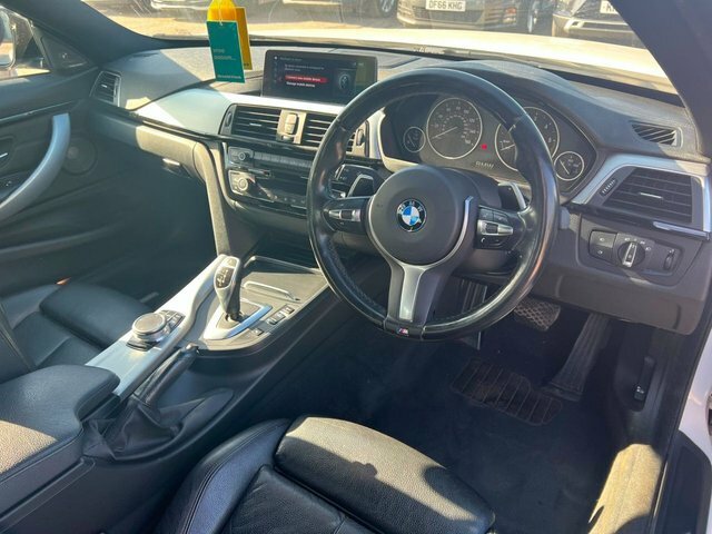 BMW 4 Series Gran Coupe 420D M Sport Coupe White #4