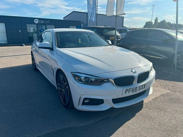 BMW 4 Series Gran Coupe 420D M Sport Coupe White