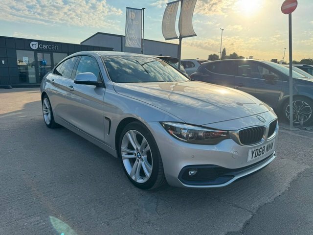 BMW 4 Series Gran Coupe 420I Sport Hatchback Silver