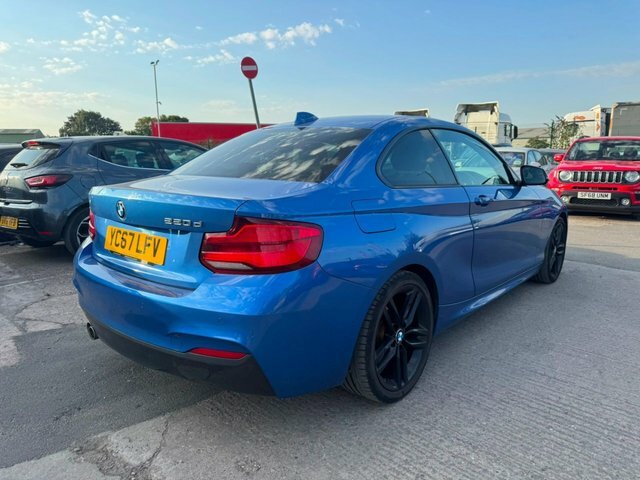 BMW 2 Series Gran Coupe 220D M Sport Coupe Blue #4