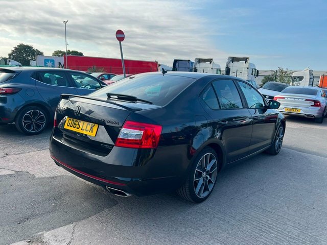 Skoda Octavia Tfsi Vrs Hatchback Black #4