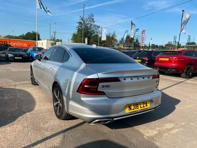 Volvo S90 D4 R-design Saloon NJ18LZA Silver #3