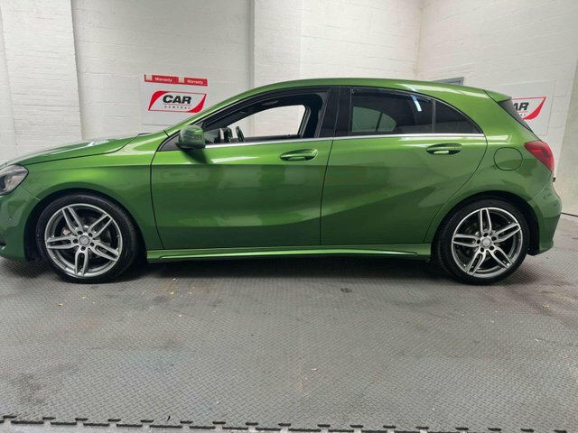 Mercedes-Benz A Class 2.1 A200d Amg Line Premium Hatchback Green #2