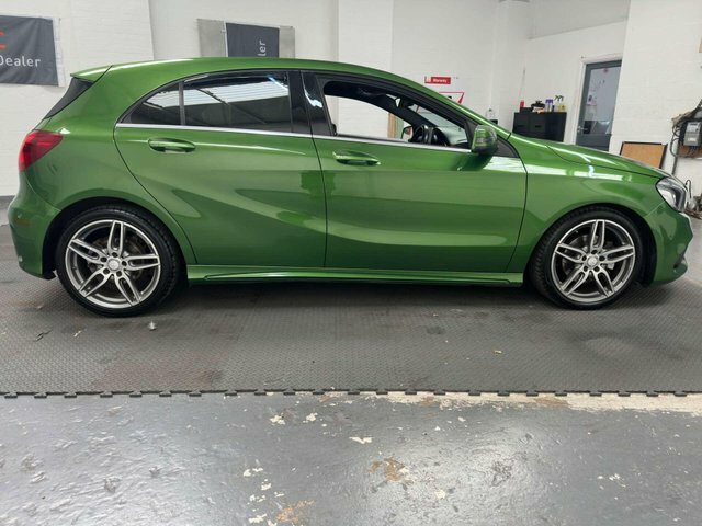 Mercedes-Benz A Class 2.1 A200d Amg Line Premium Hatchback Green #6