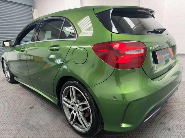 Mercedes-Benz A Class 2.1 A200d Amg Line Premium Hatchback Green #3
