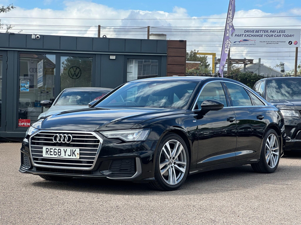 Audi A6 Saloon 2.0 Tdi 40 S Line S Tronic Euro 6 Ss RE68YJK Black #3