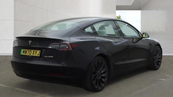 Tesla Model 3 Dual Motor Performance 4Wde Performanc Black #4