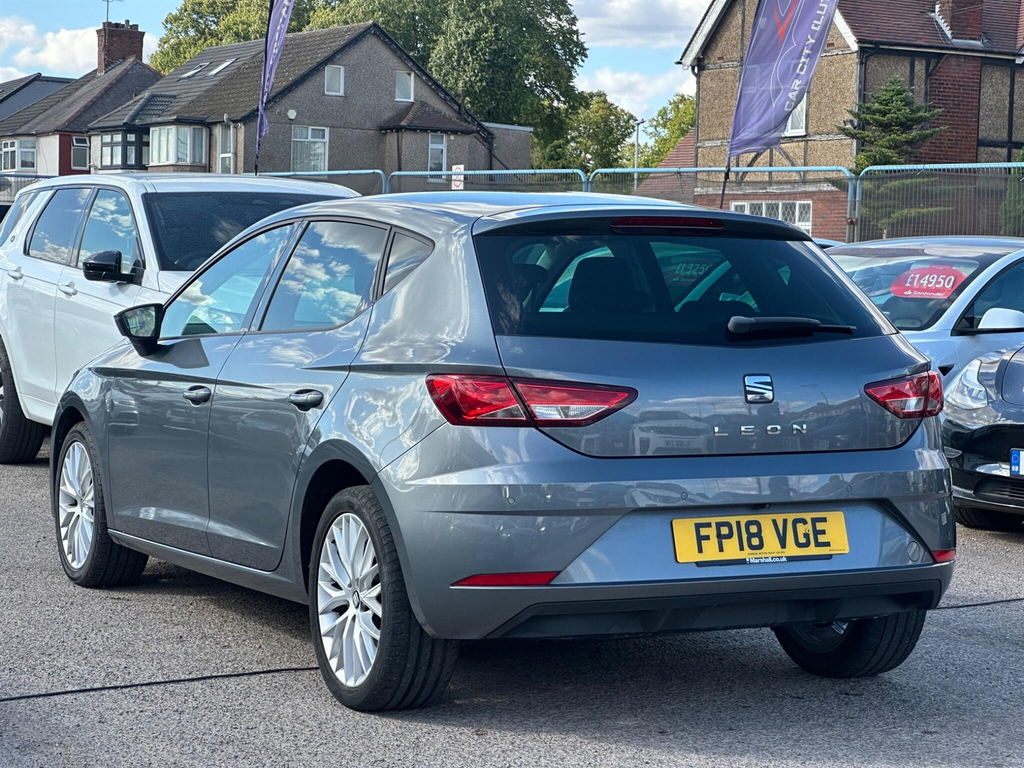 Seat Leon 1.6 Tdi Se Dynamic Technology Dsg Euro 6 Ss Grey #4