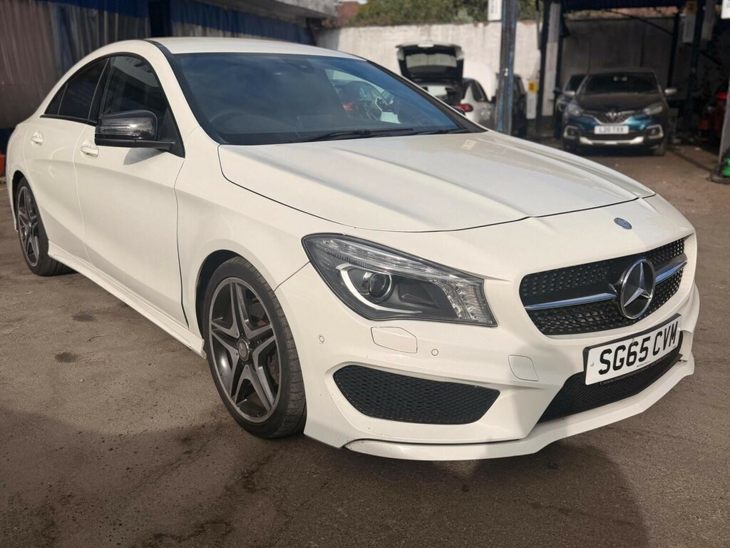 Mercedes-Benz CLA Class 1.6 Cla180 Amg Sport Coupe 7G-dct Euro 6 Ss White