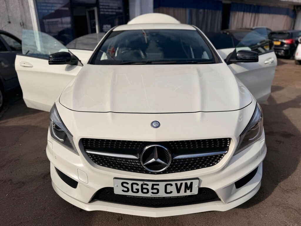 Mercedes-Benz CLA Class 1.6 Cla180 Amg Sport Coupe 7G-dct Euro 6 Ss White #2