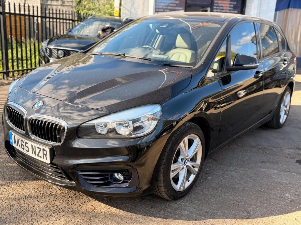 BMW 2 Series Active Tourer 2.0 218D Sport Euro 6 Ss Black #3