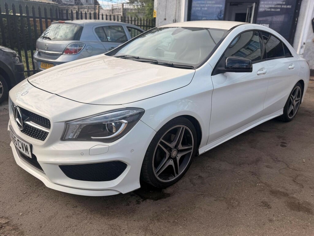 Mercedes-Benz CLA Class 1.6 Cla180 Amg Sport Coupe 7G-dct Euro 6 Ss White #3