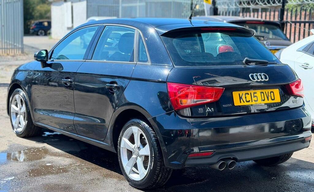 Audi A1 1.4 Tfsi Sport Sportback S Tronic Euro 6 Ss Black #4