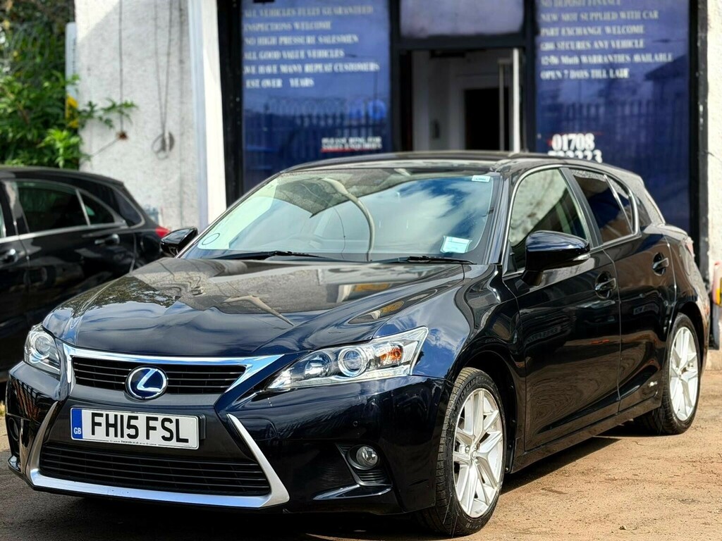 Lexus CT 1.8 200H Advance Cvt Euro 6 Ss Black #3
