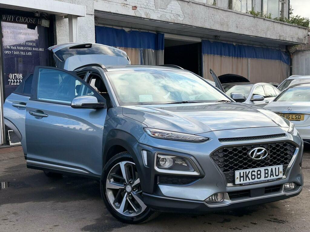 Hyundai Kona 1.6 T-gdi Premium Gt Dct 4Wd Euro 6 Ss Silver #5
