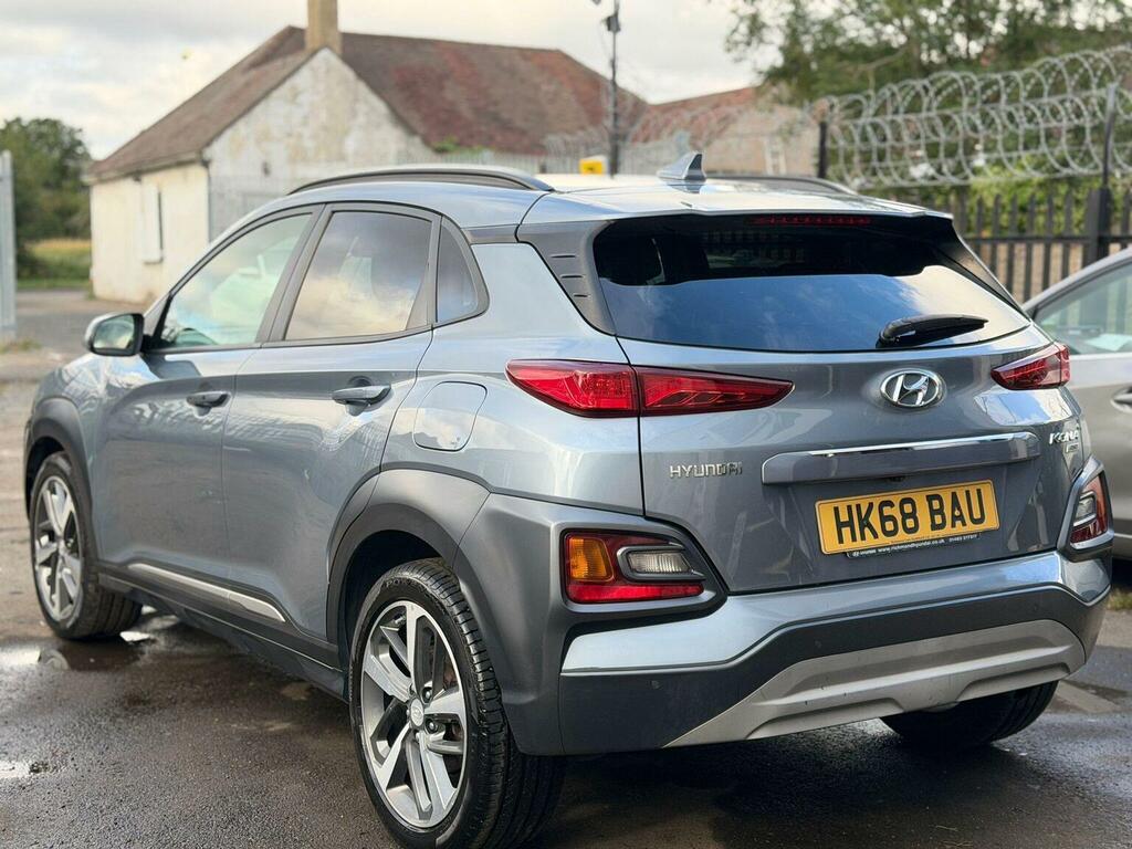Hyundai Kona 1.6 T-gdi Premium Gt Dct 4Wd Euro 6 Ss Silver #4