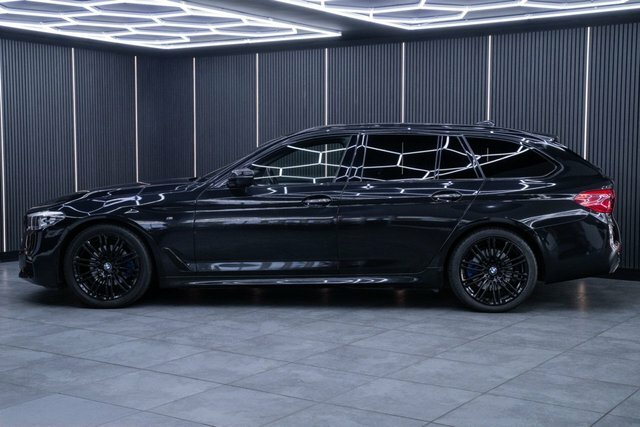 BMW 5 Series 2.0 520I M Sport Touring Euro 6 S Black #4