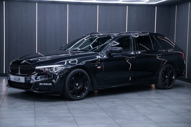 BMW 5 Series 2.0 520I M Sport Touring Euro 6 S Black #5