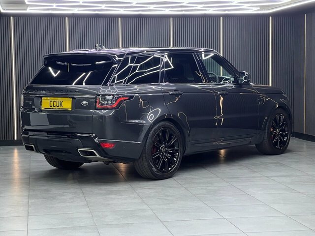 Land Rover Range Rover Sport Hse Dynamic Black Red #7