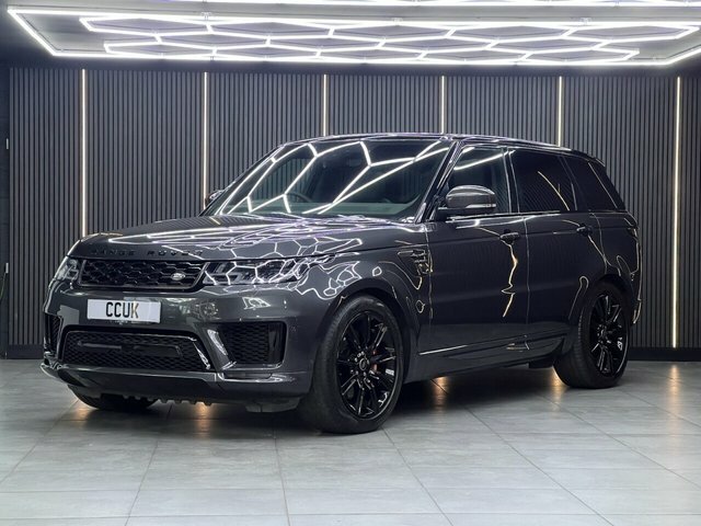 Land Rover Range Rover Sport Hse Dynamic Black Red #3